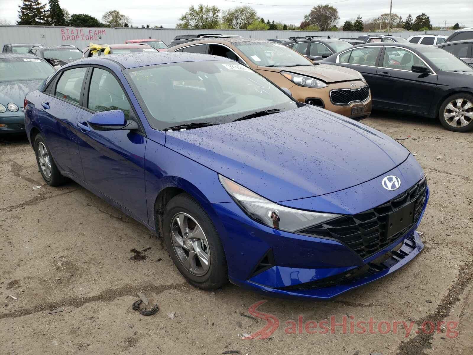 5NPLL4AG3MH039486 2021 HYUNDAI ELANTRA