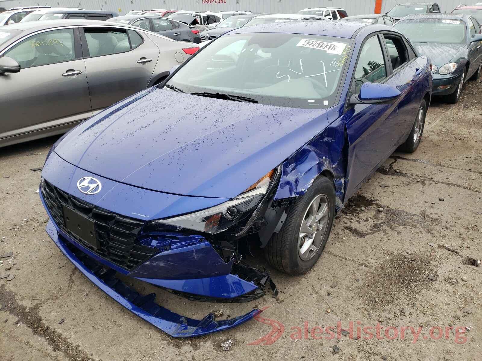 5NPLL4AG3MH039486 2021 HYUNDAI ELANTRA