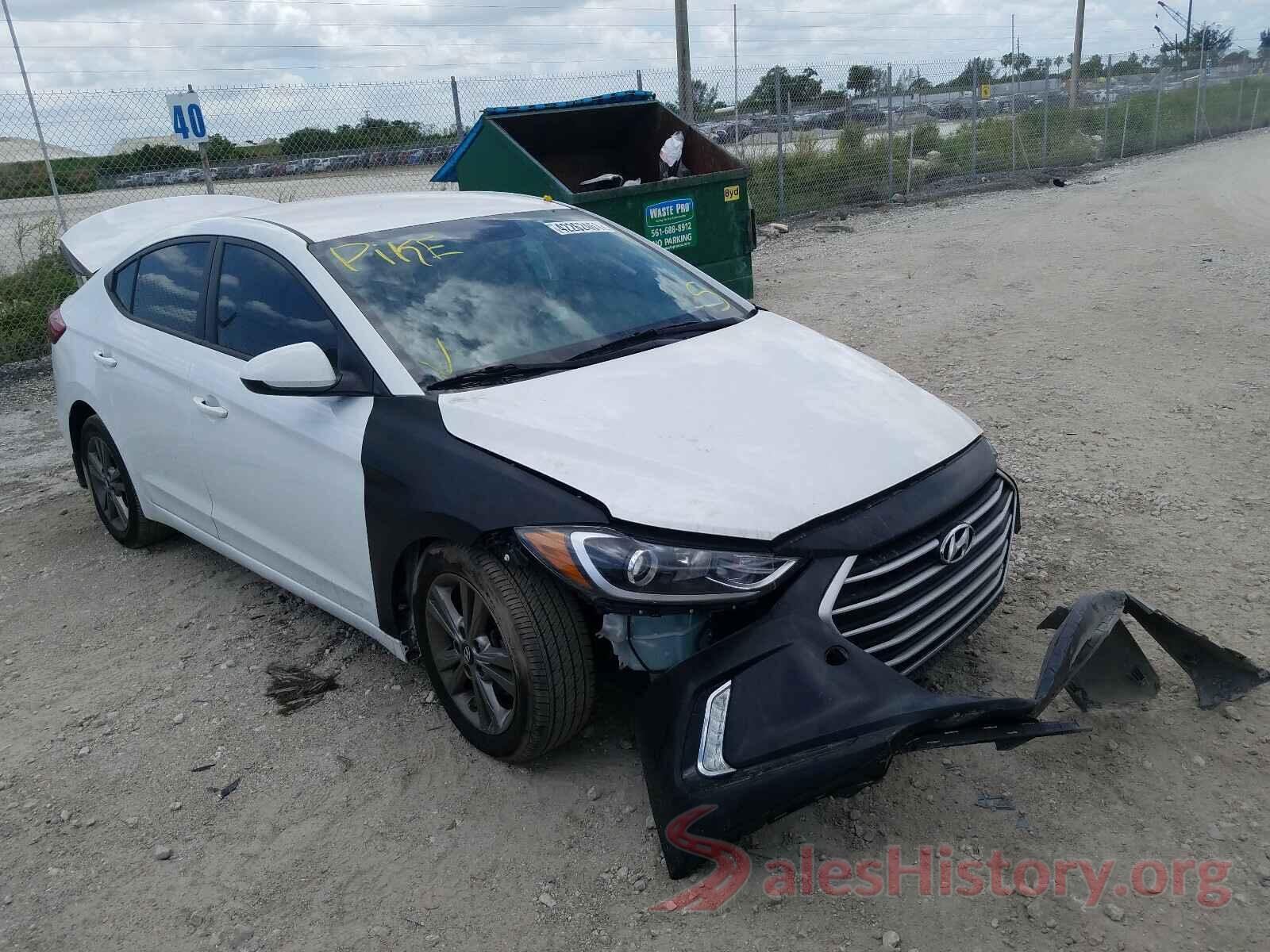 5NPD84LFXJH356638 2018 HYUNDAI ELANTRA