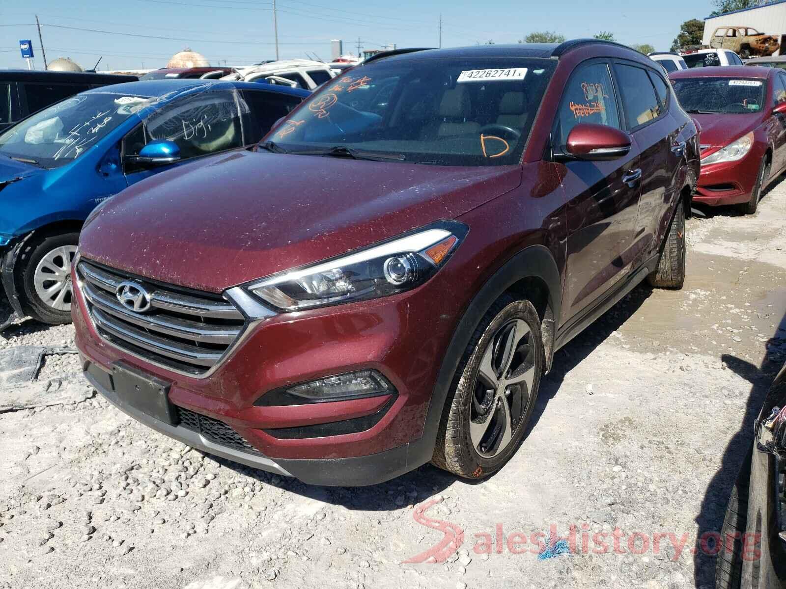 KM8J33A29GU220569 2016 HYUNDAI TUCSON