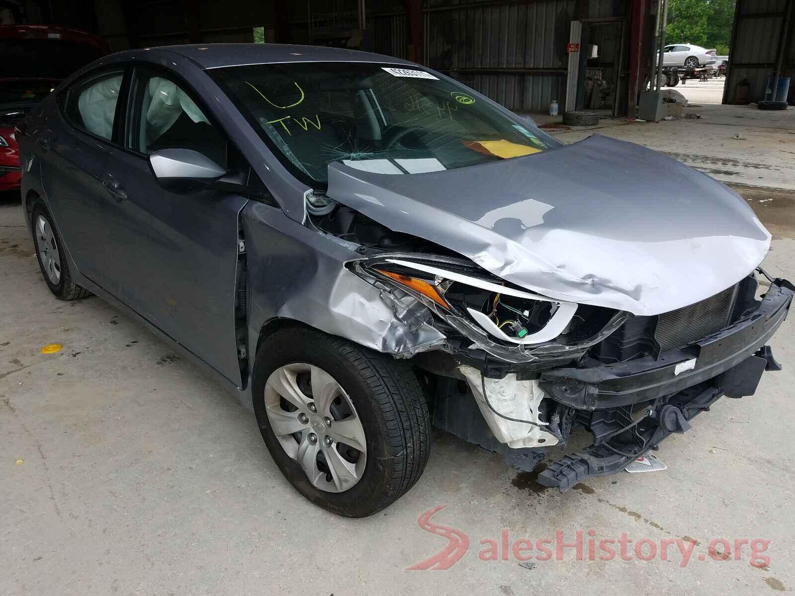 5NPDH4AE7GH690628 2016 HYUNDAI ELANTRA