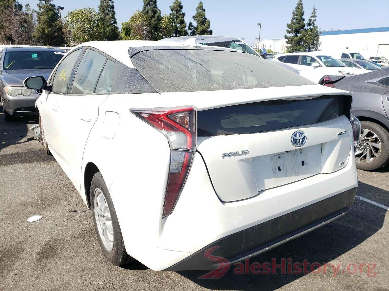 JTDKARFU1H3043390 2017 TOYOTA PRIUS