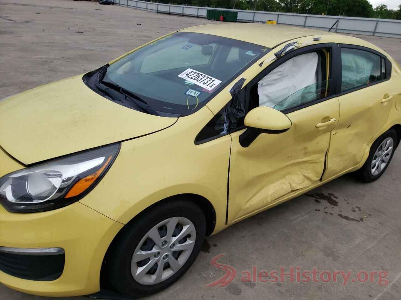 KNADM4A36G6560454 2016 KIA RIO