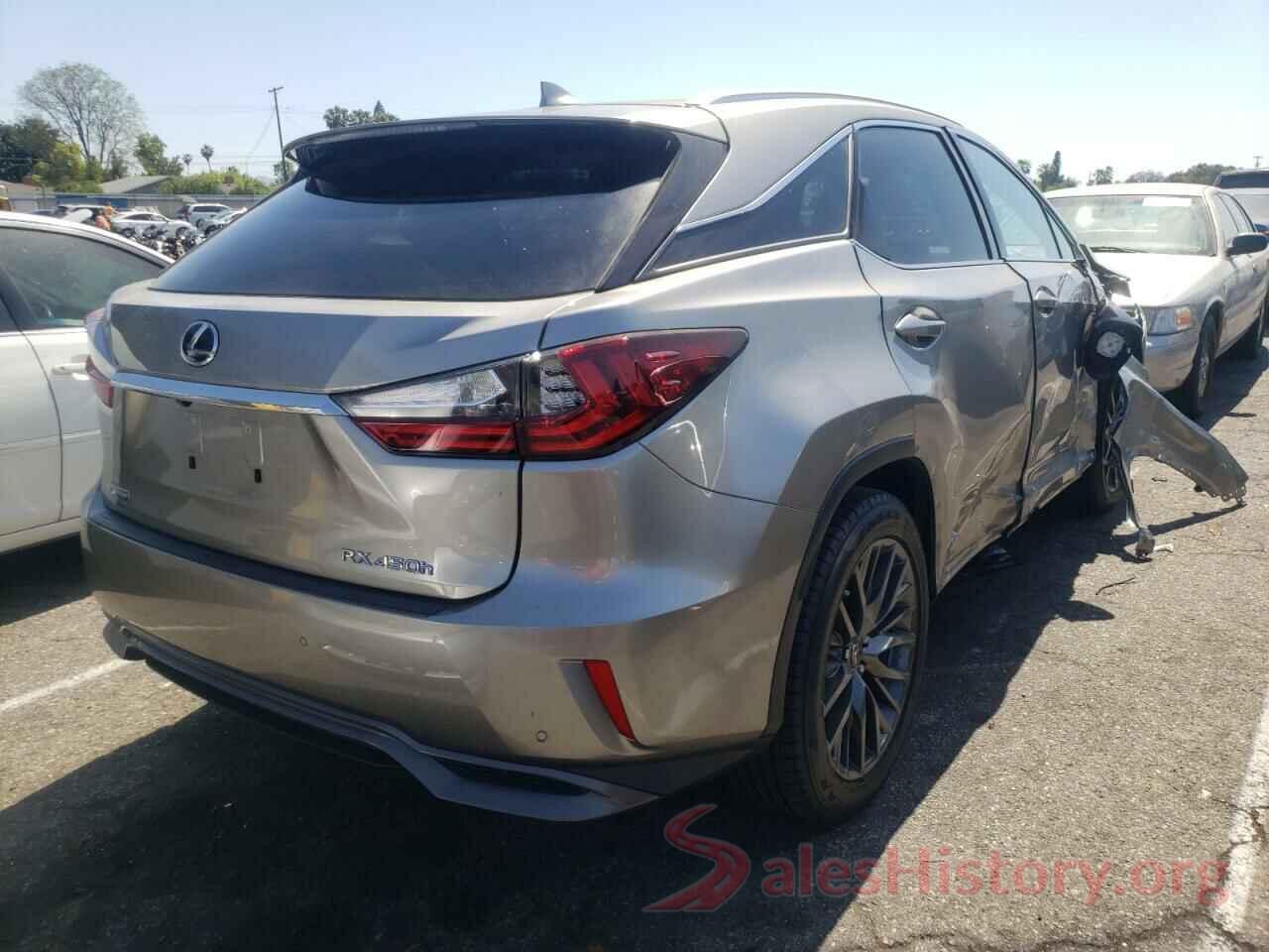 2T2BGMCA4HC010088 2017 LEXUS RX450