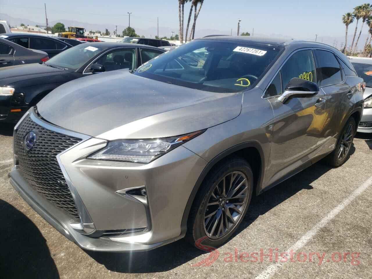 2T2BGMCA4HC010088 2017 LEXUS RX450