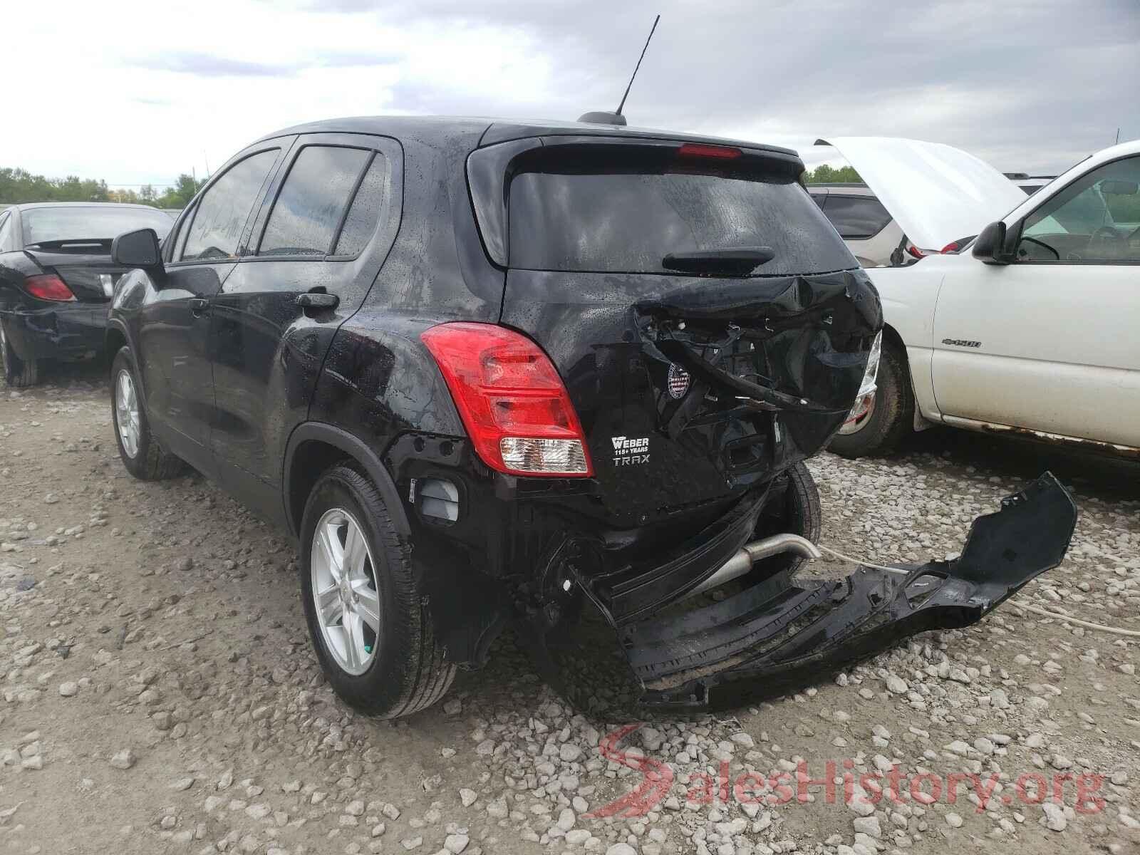 KL7CJKSB7LB089527 2020 CHEVROLET TRAX