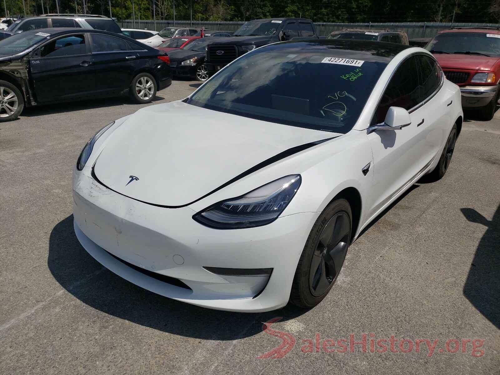 5YJ3E1EB8JF120842 2018 TESLA MODEL 3