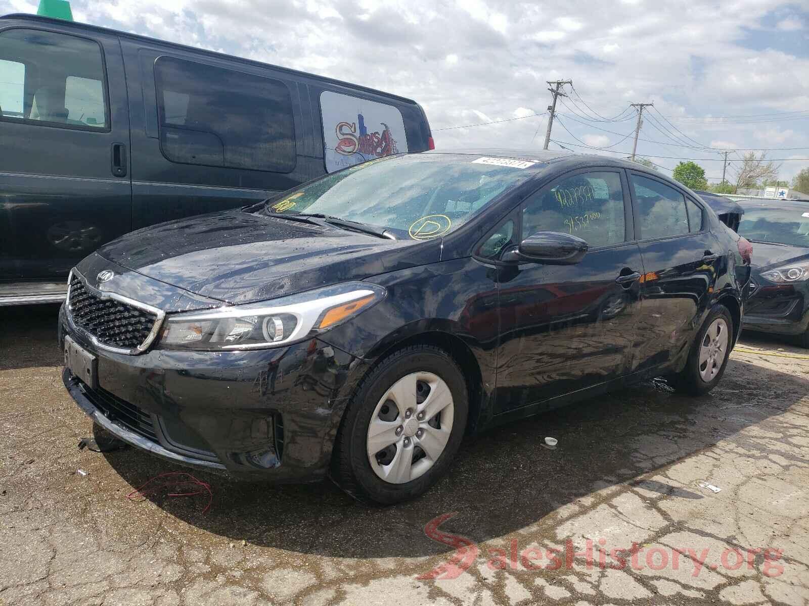 3KPFK4A74HE161431 2017 KIA FORTE