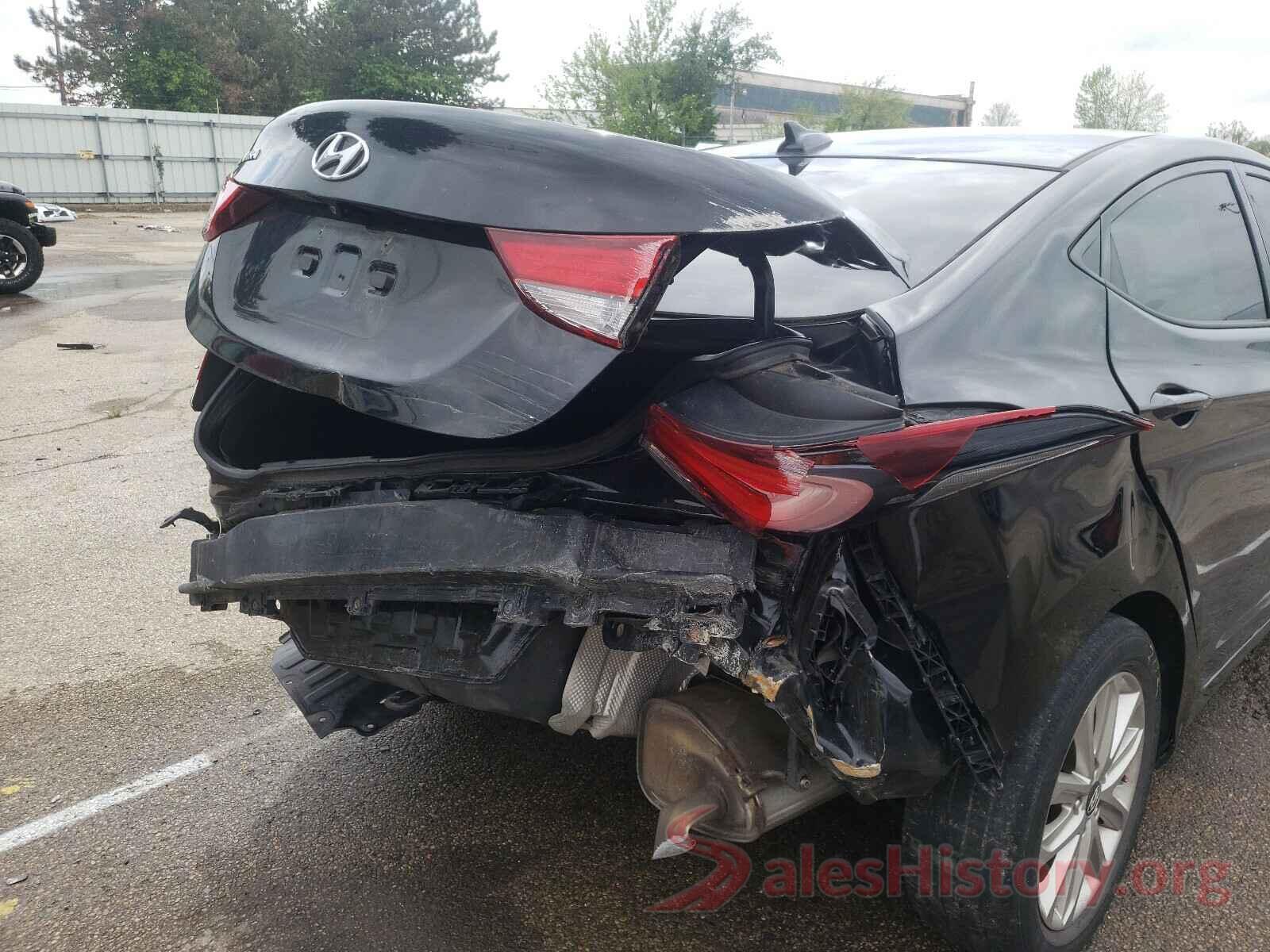 KMHDH4AE4GU606203 2016 HYUNDAI ELANTRA