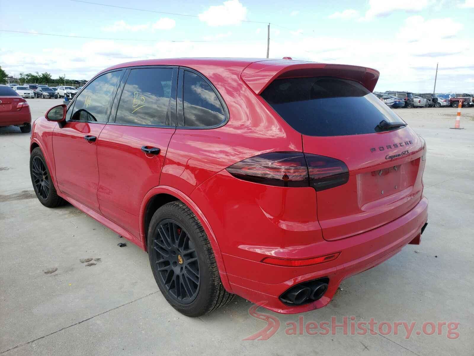 WP1AD2A20HLA83913 2017 PORSCHE CAYENNE