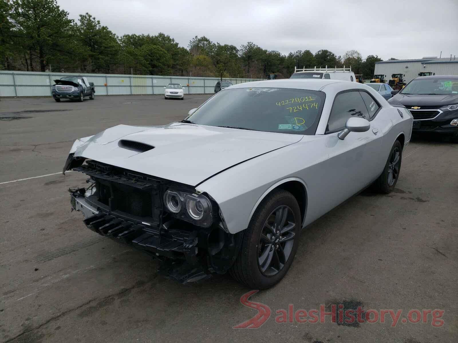 2C3CDZKGXKH724474 2019 DODGE CHALLENGER