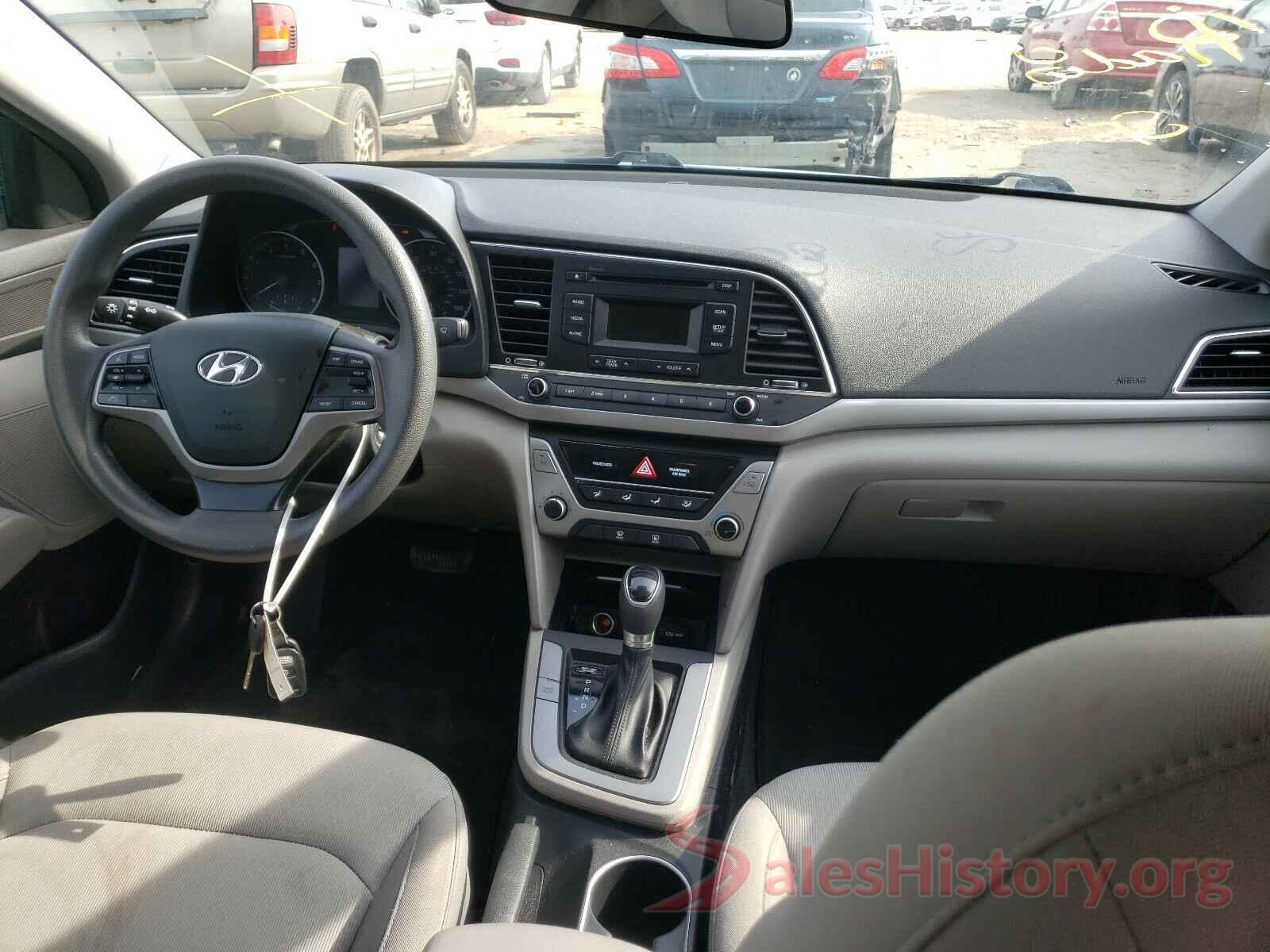 KMHD74LF3JU556085 2018 HYUNDAI ELANTRA