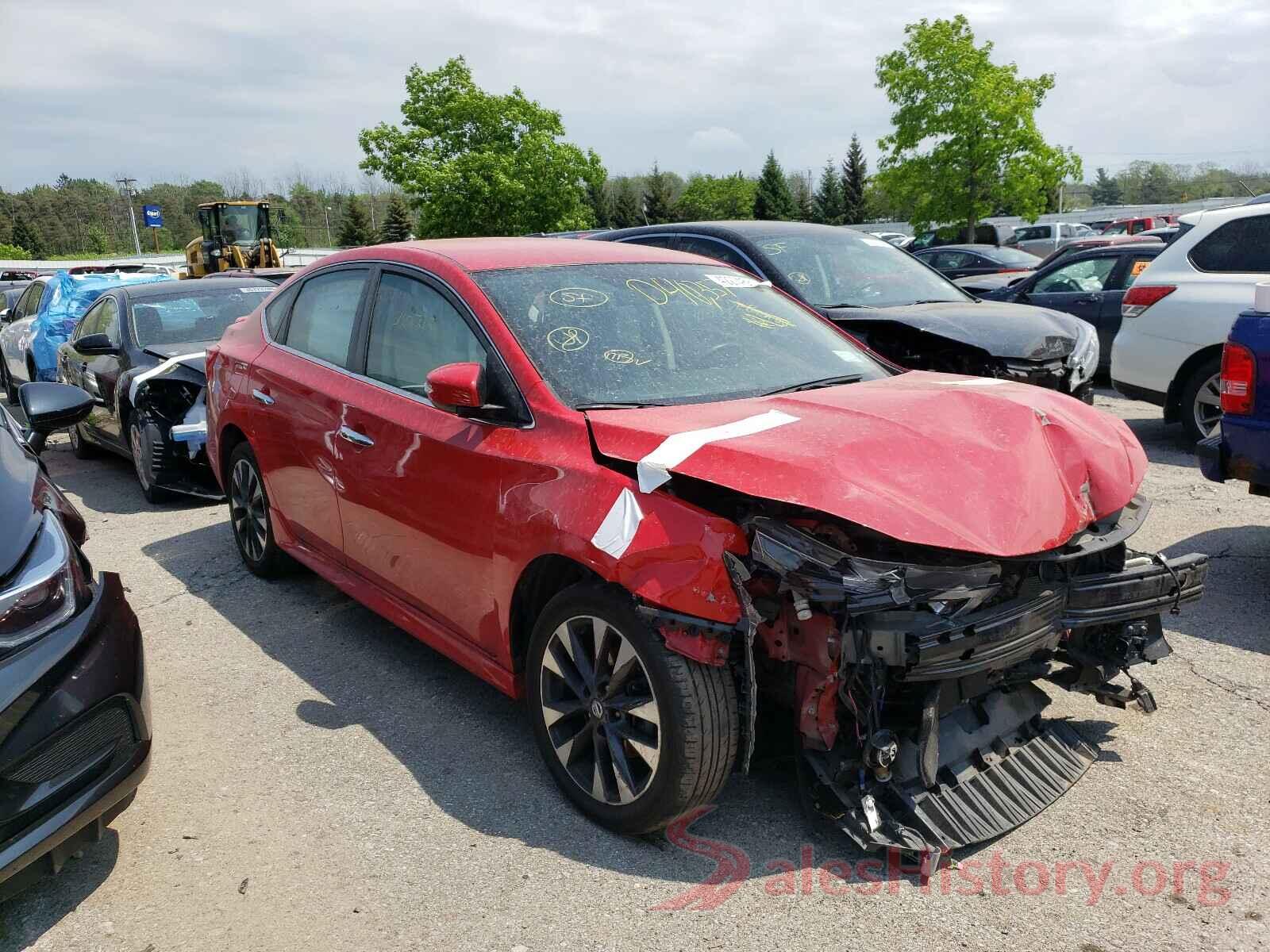 3N1AB7AP7KY355326 2019 NISSAN SENTRA