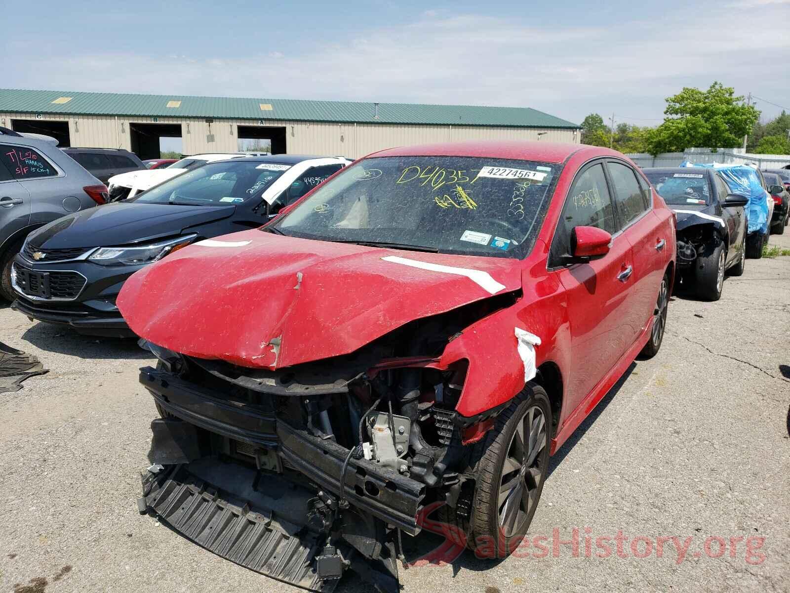 3N1AB7AP7KY355326 2019 NISSAN SENTRA