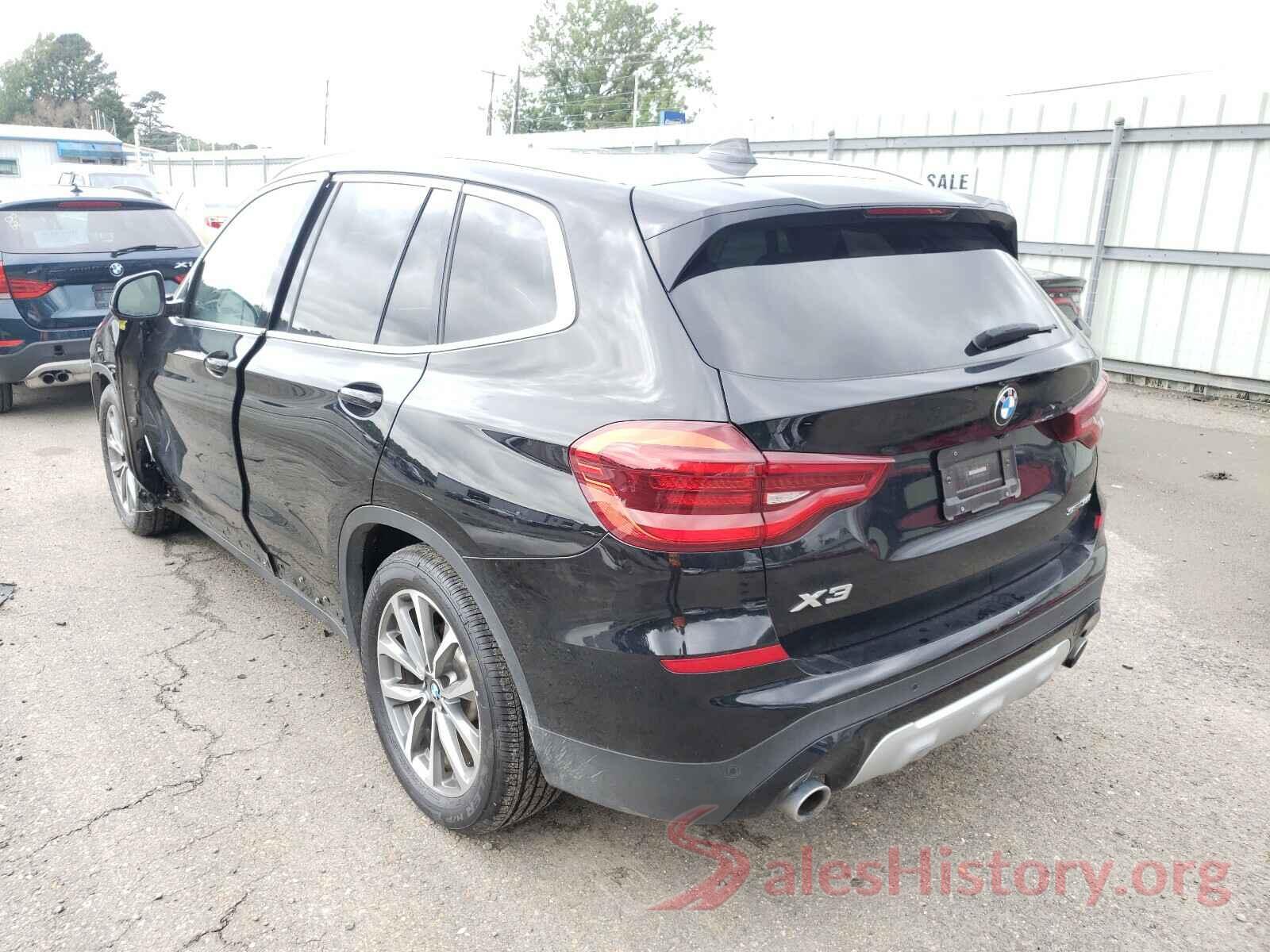 5UXTR7C55KLF24637 2019 BMW X3