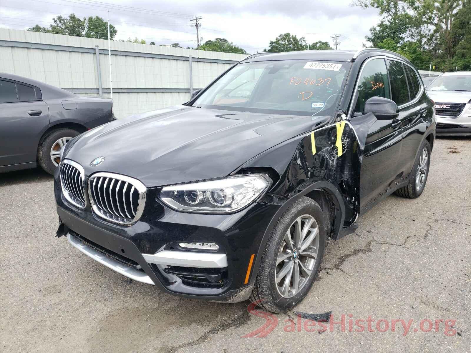 5UXTR7C55KLF24637 2019 BMW X3