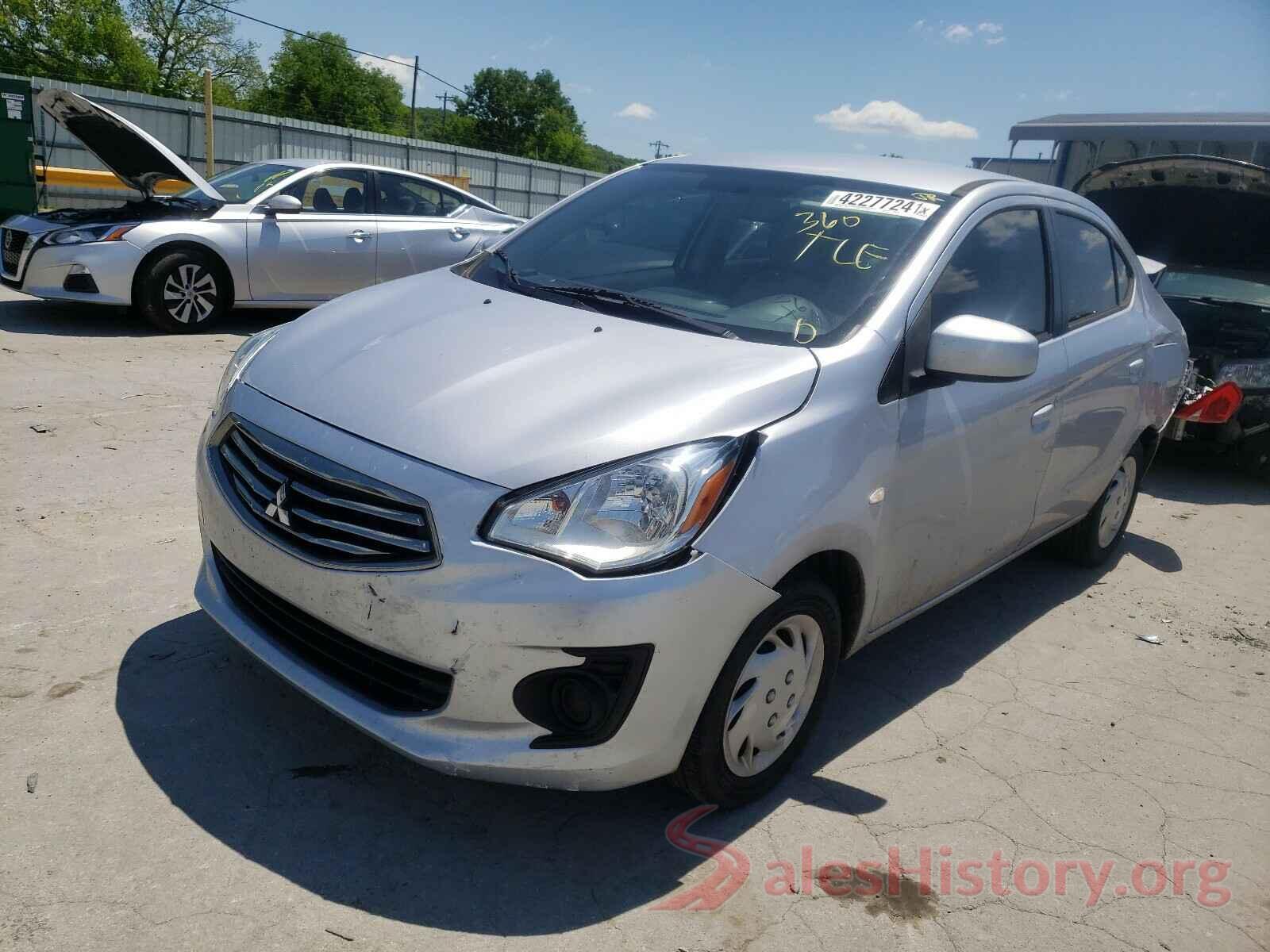 ML32F3FJ5HH004571 2017 MITSUBISHI MIRAGE