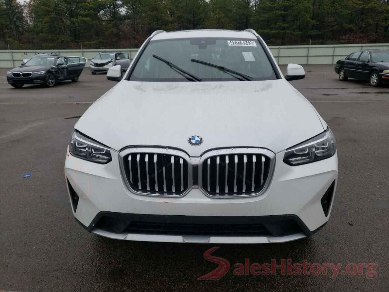 5UX53DP07N9M95969 2022 BMW X3