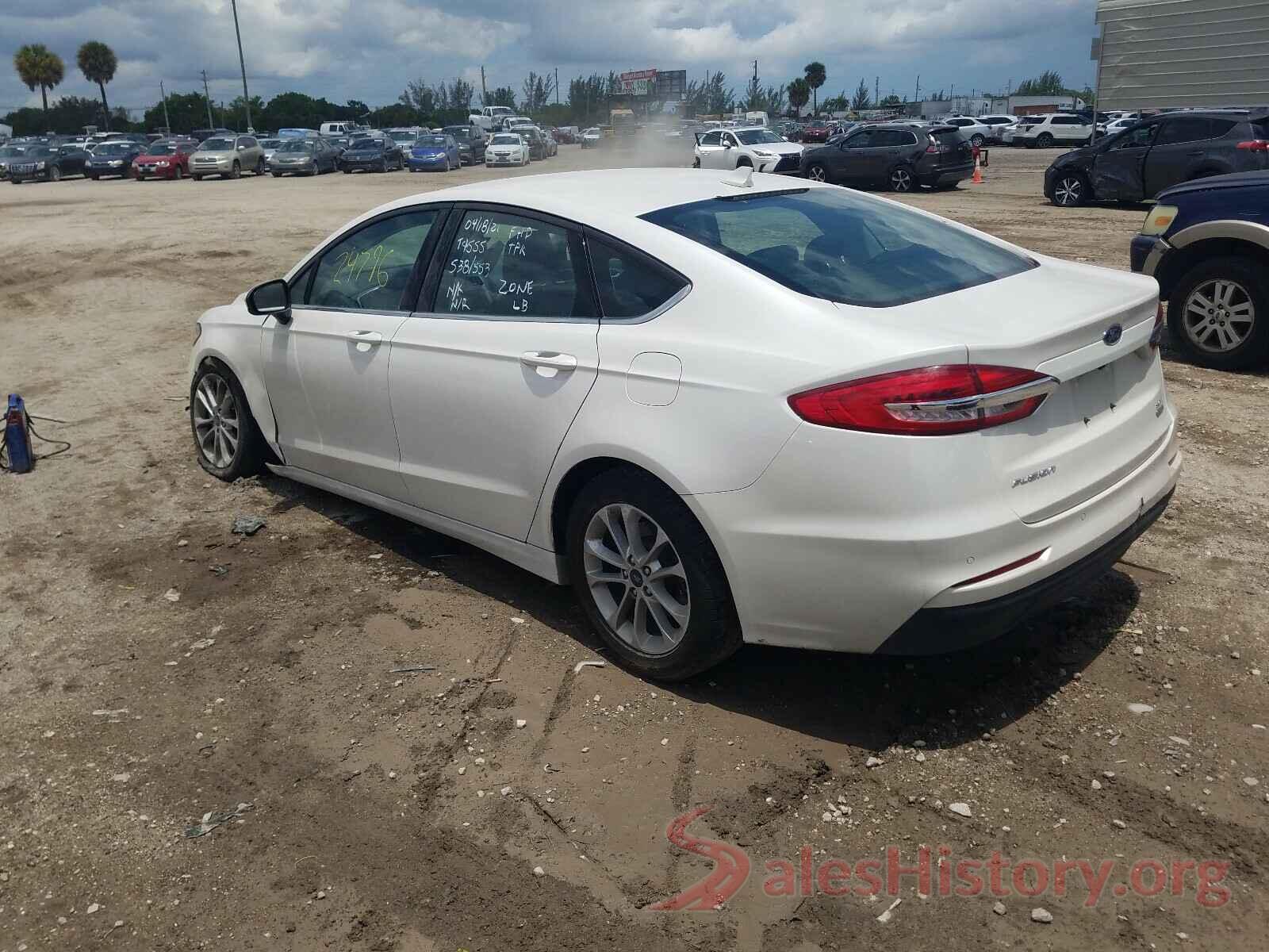 3FA6P0HDXLR143027 2020 FORD FUSION