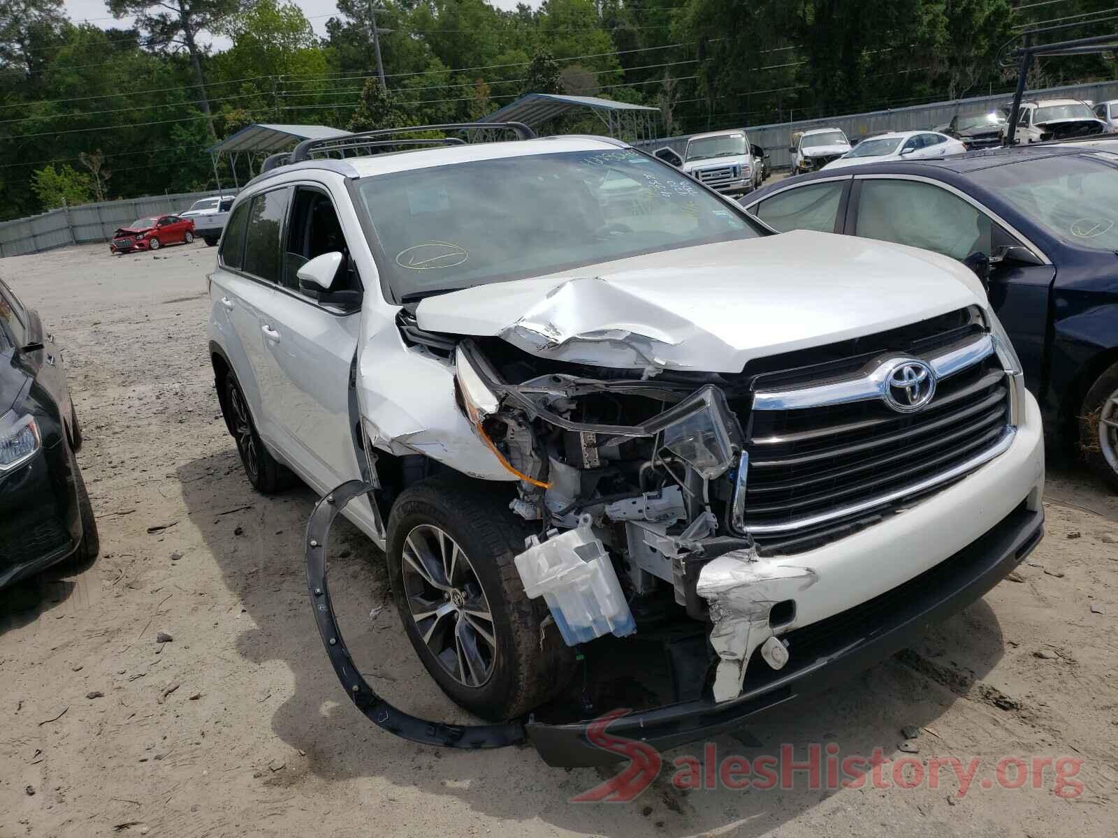 5TDJKRFH8GS324210 2016 TOYOTA HIGHLANDER