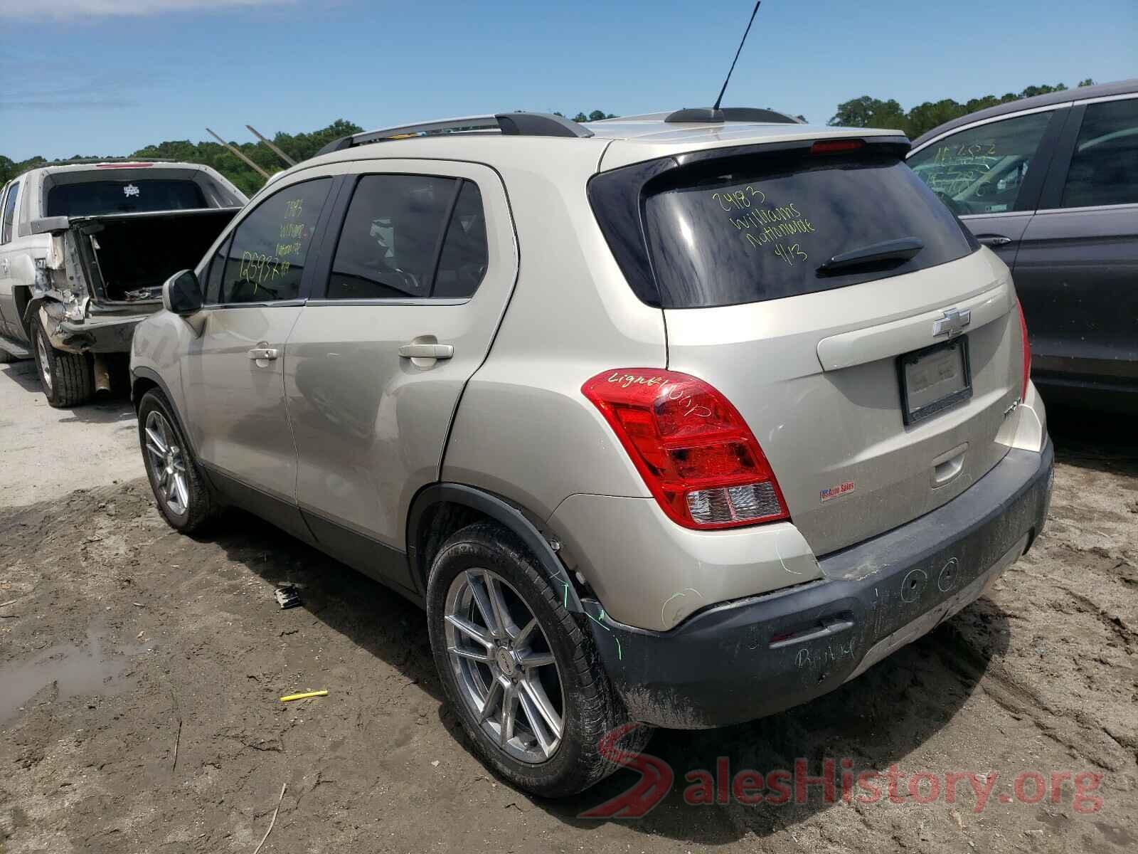 3GNCJLSB7GL127441 2016 CHEVROLET TRAX