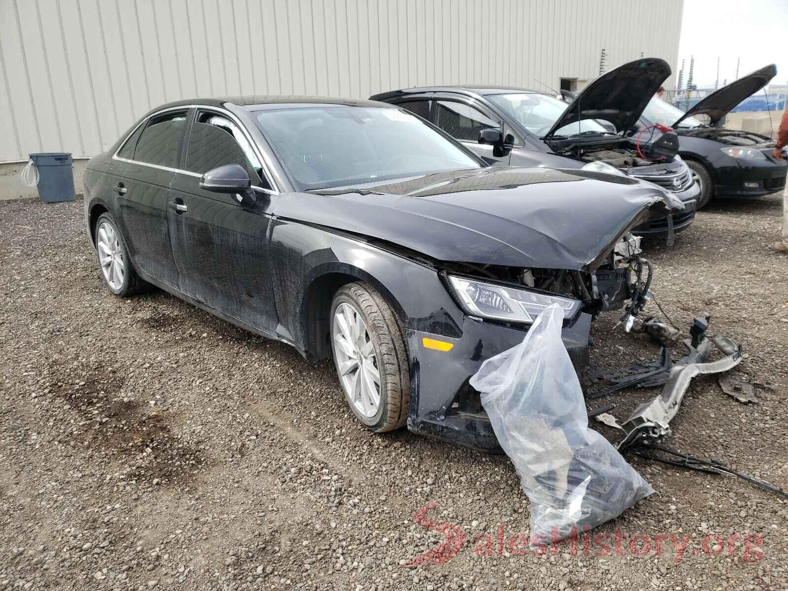 WAUANAF46KA054175 2019 AUDI A4