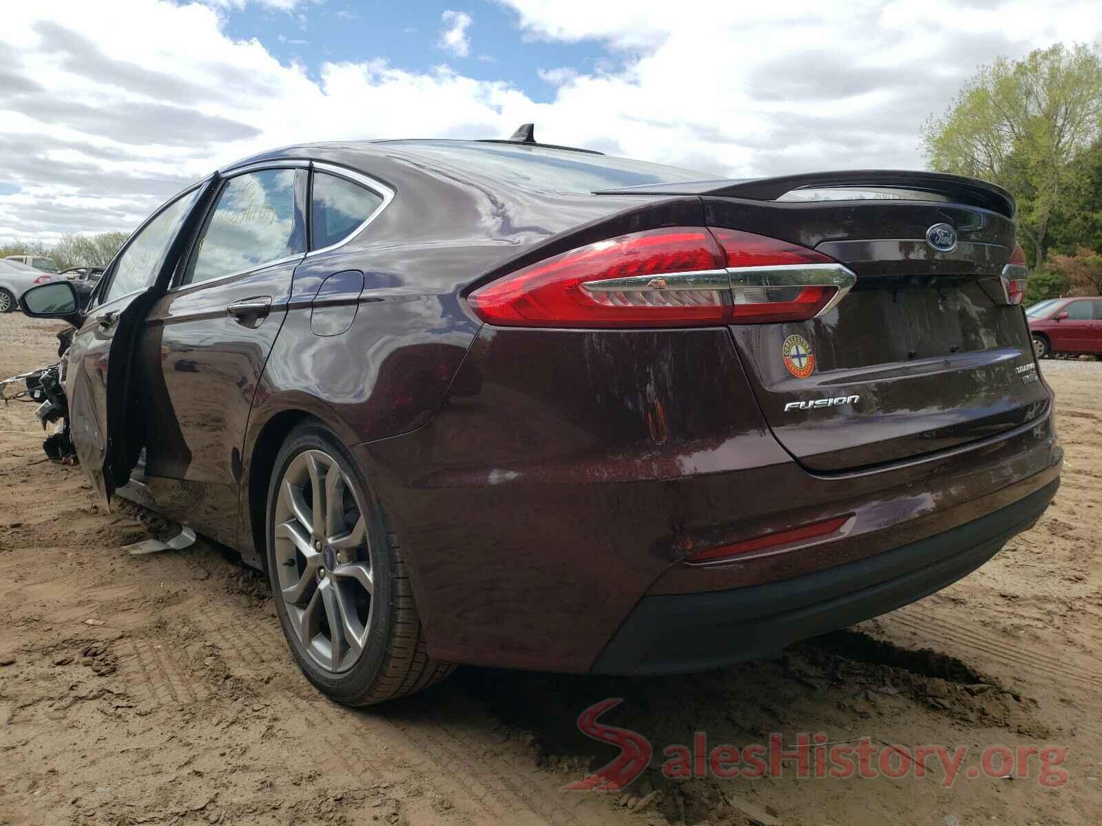 3FA6P0RU5KR227303 2019 FORD FUSION