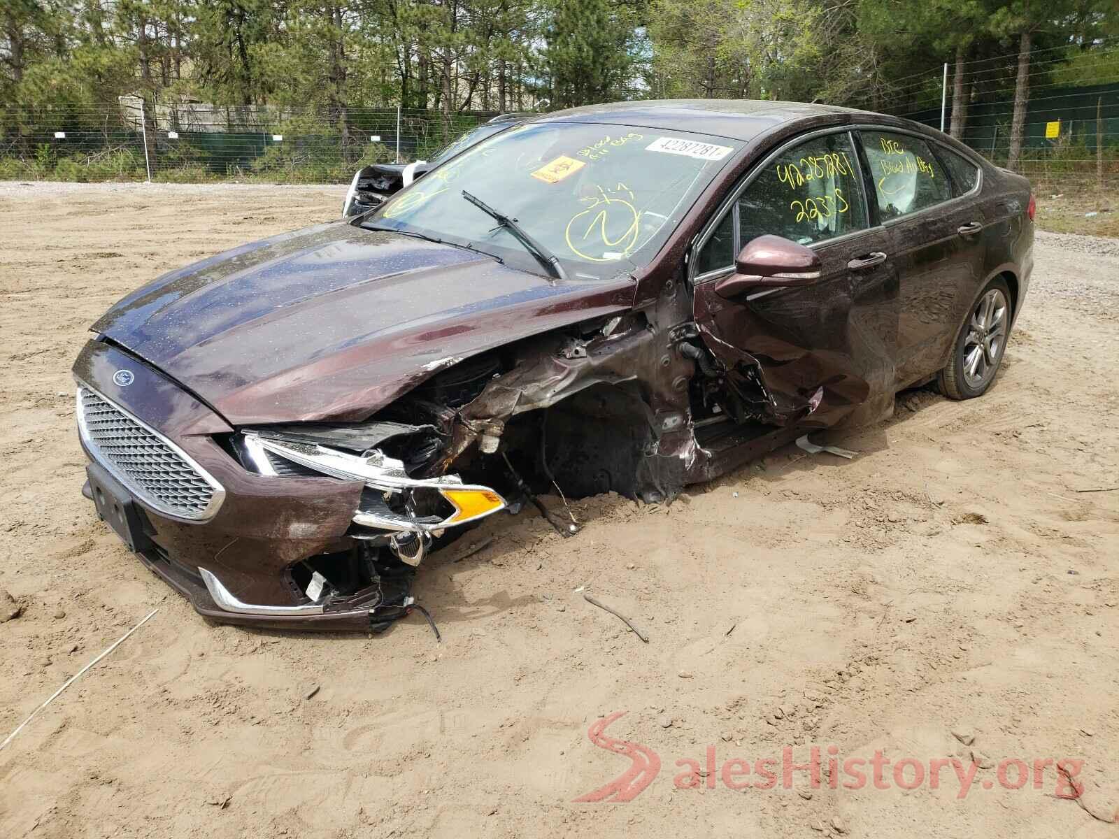 3FA6P0RU5KR227303 2019 FORD FUSION