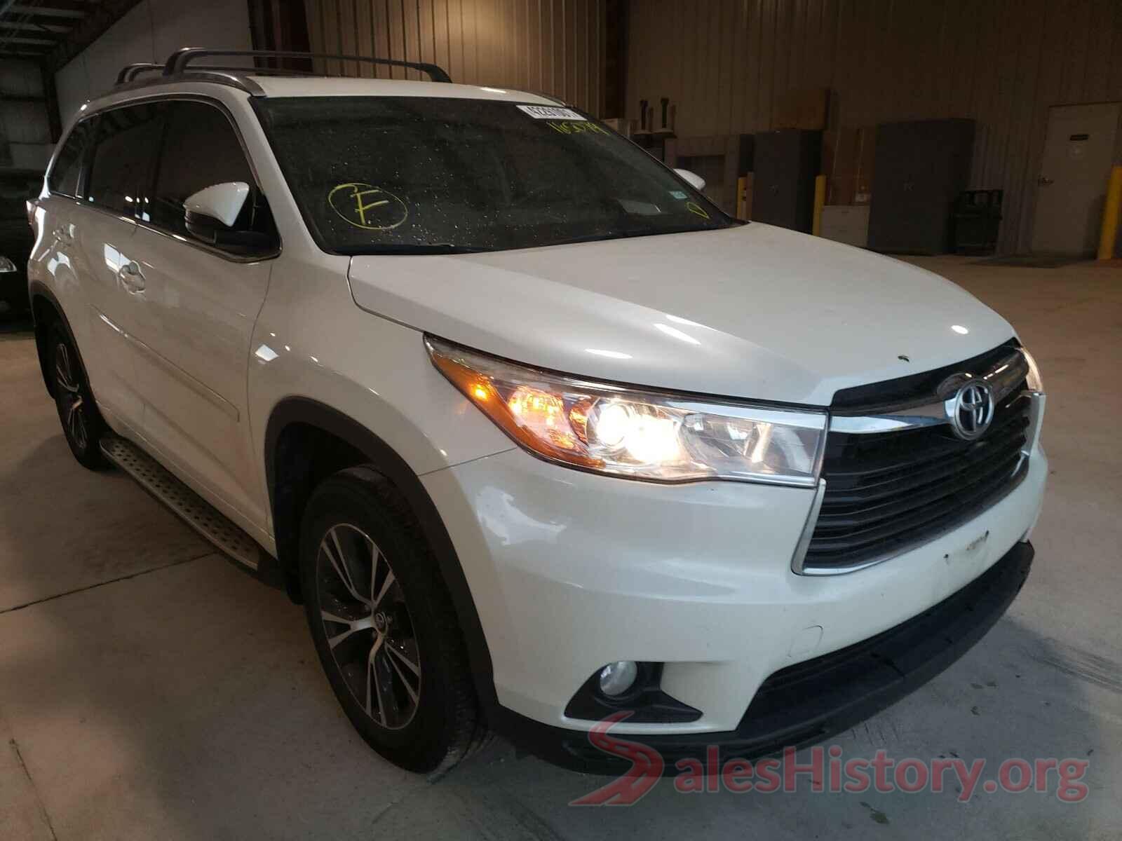 5TDKKRFH1GS165079 2016 TOYOTA HIGHLANDER