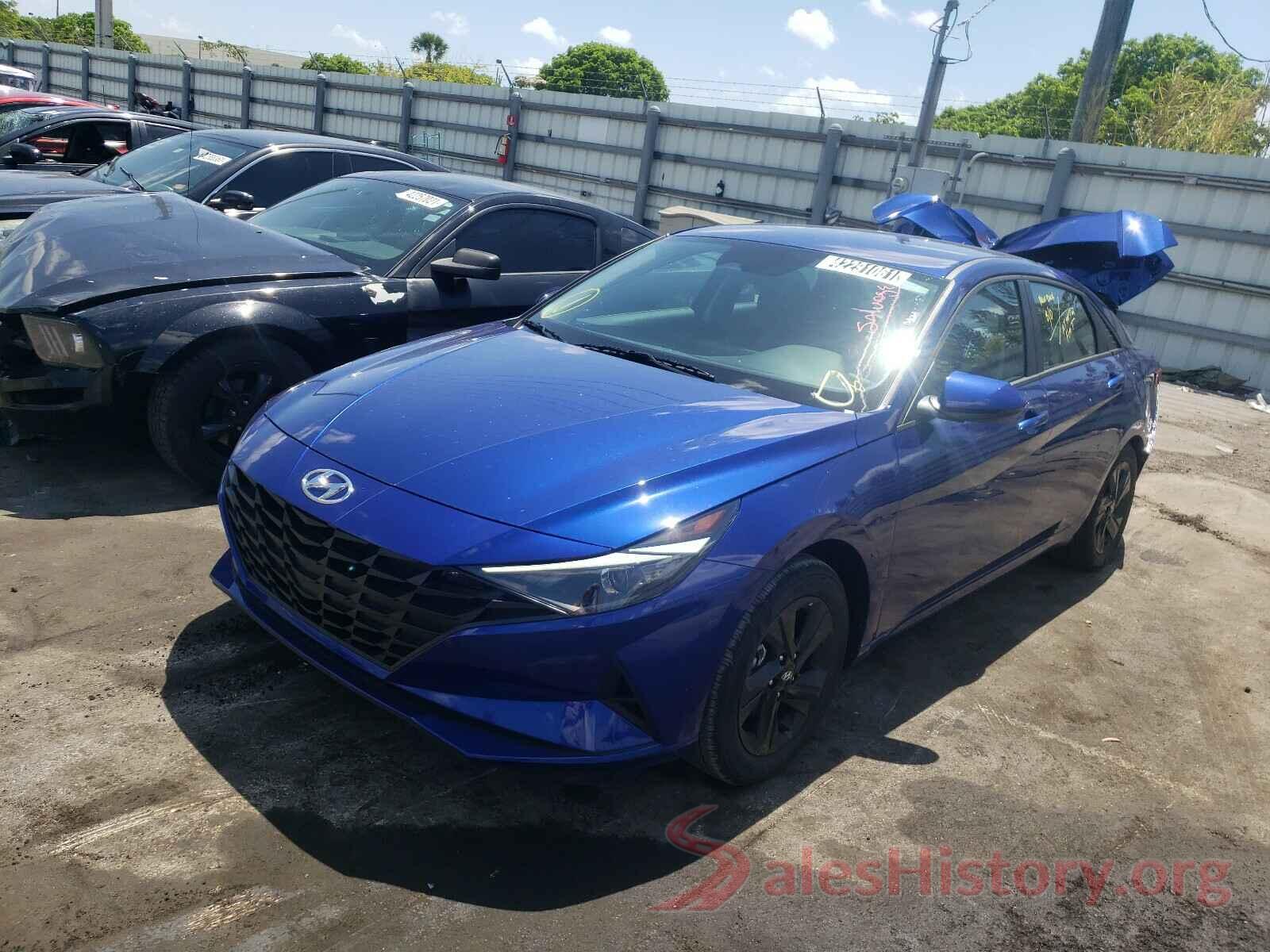 5NPLM4AG5MH022640 2021 HYUNDAI ELANTRA