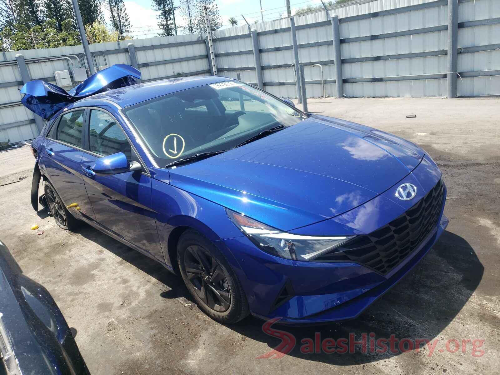 5NPLM4AG5MH022640 2021 HYUNDAI ELANTRA