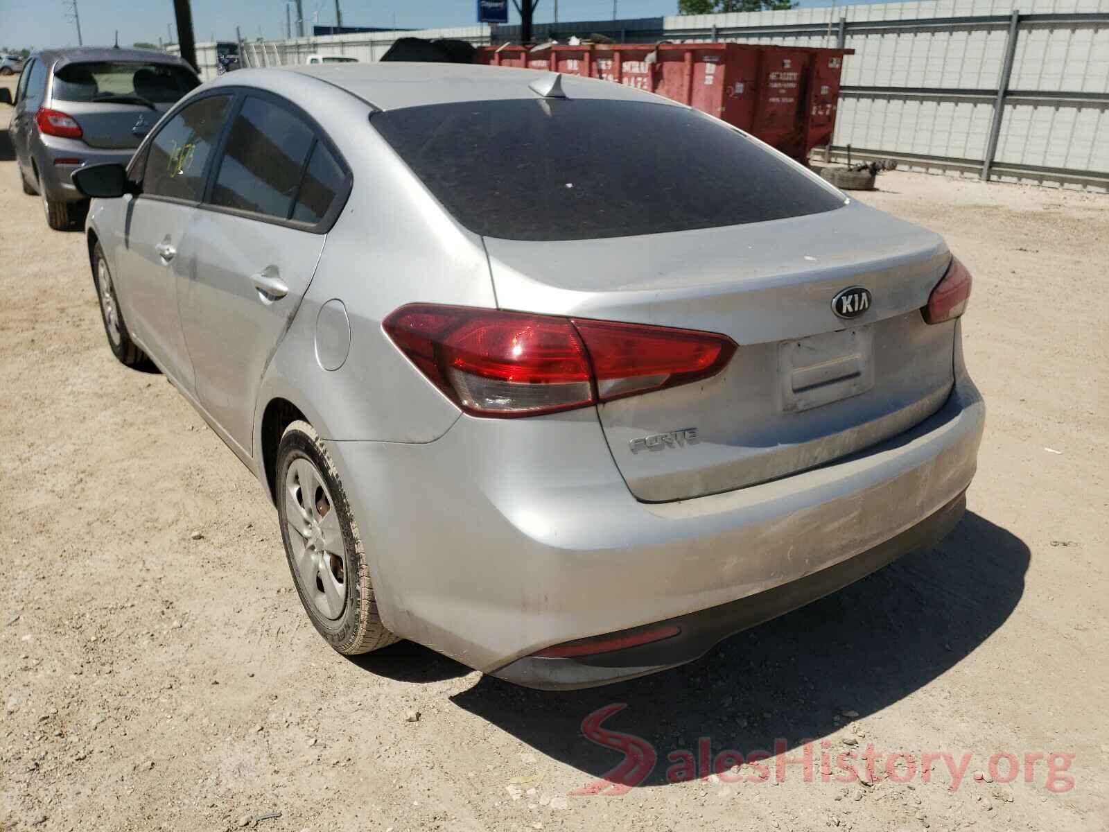 3KPFL4A74HE025023 2017 KIA FORTE