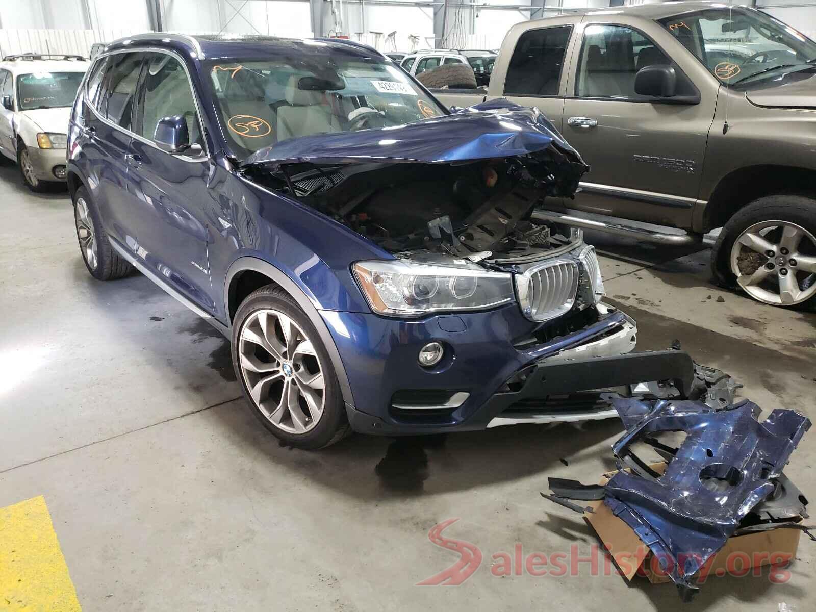 5UXWX9C54G0D89853 2016 BMW X3