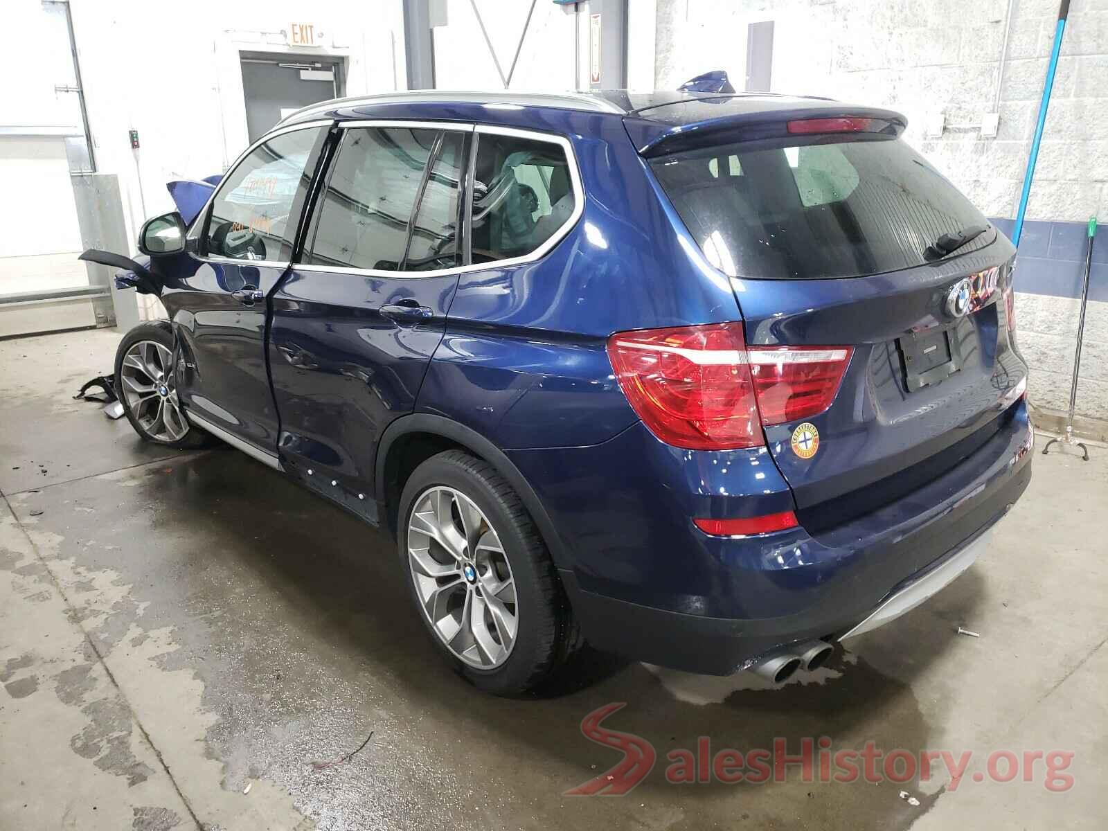 5UXWX9C54G0D89853 2016 BMW X3