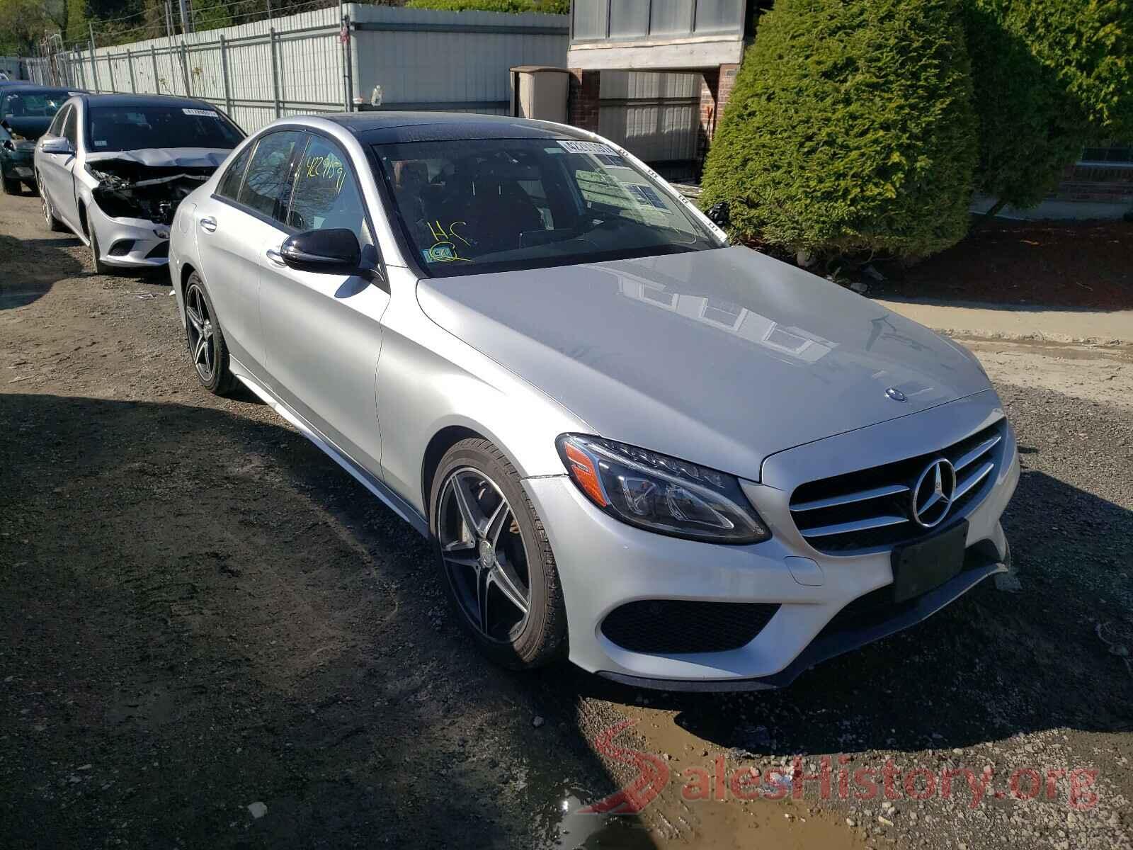 55SWF4KBXHU183238 2017 MERCEDES-BENZ C-CLASS