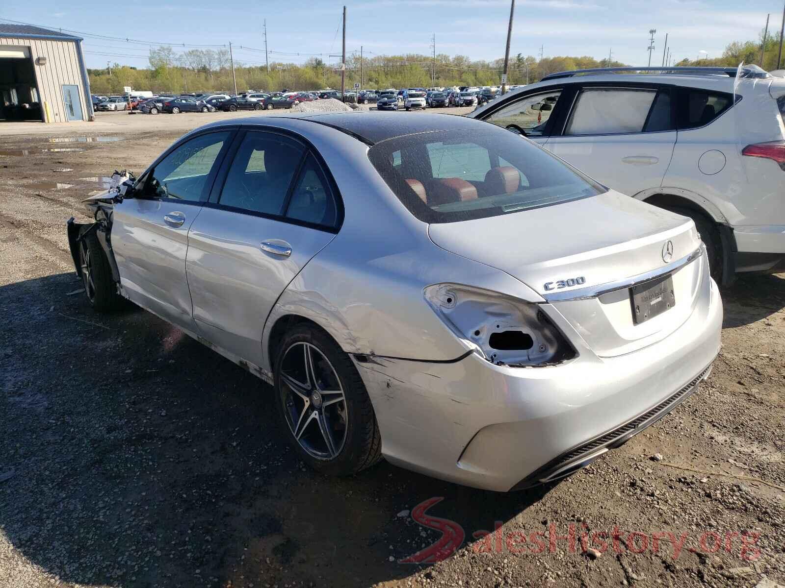 55SWF4KBXHU183238 2017 MERCEDES-BENZ C-CLASS