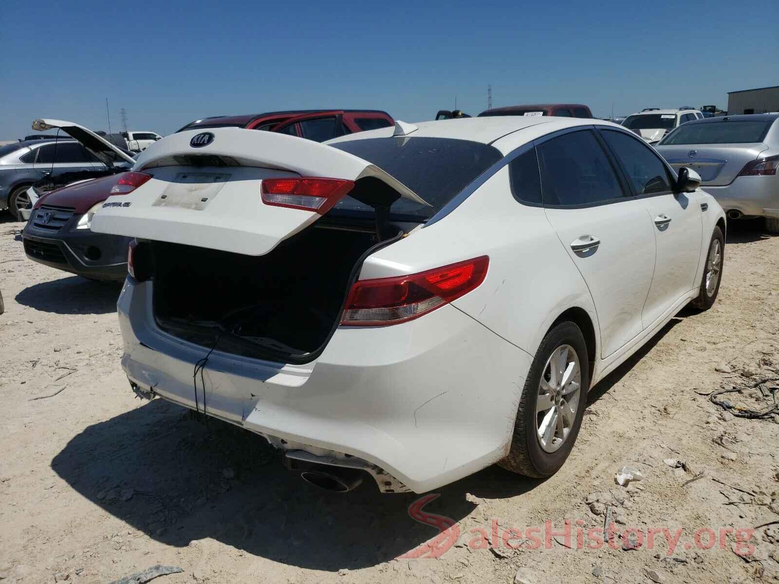 KNAGT4L35G5070901 2016 KIA OPTIMA