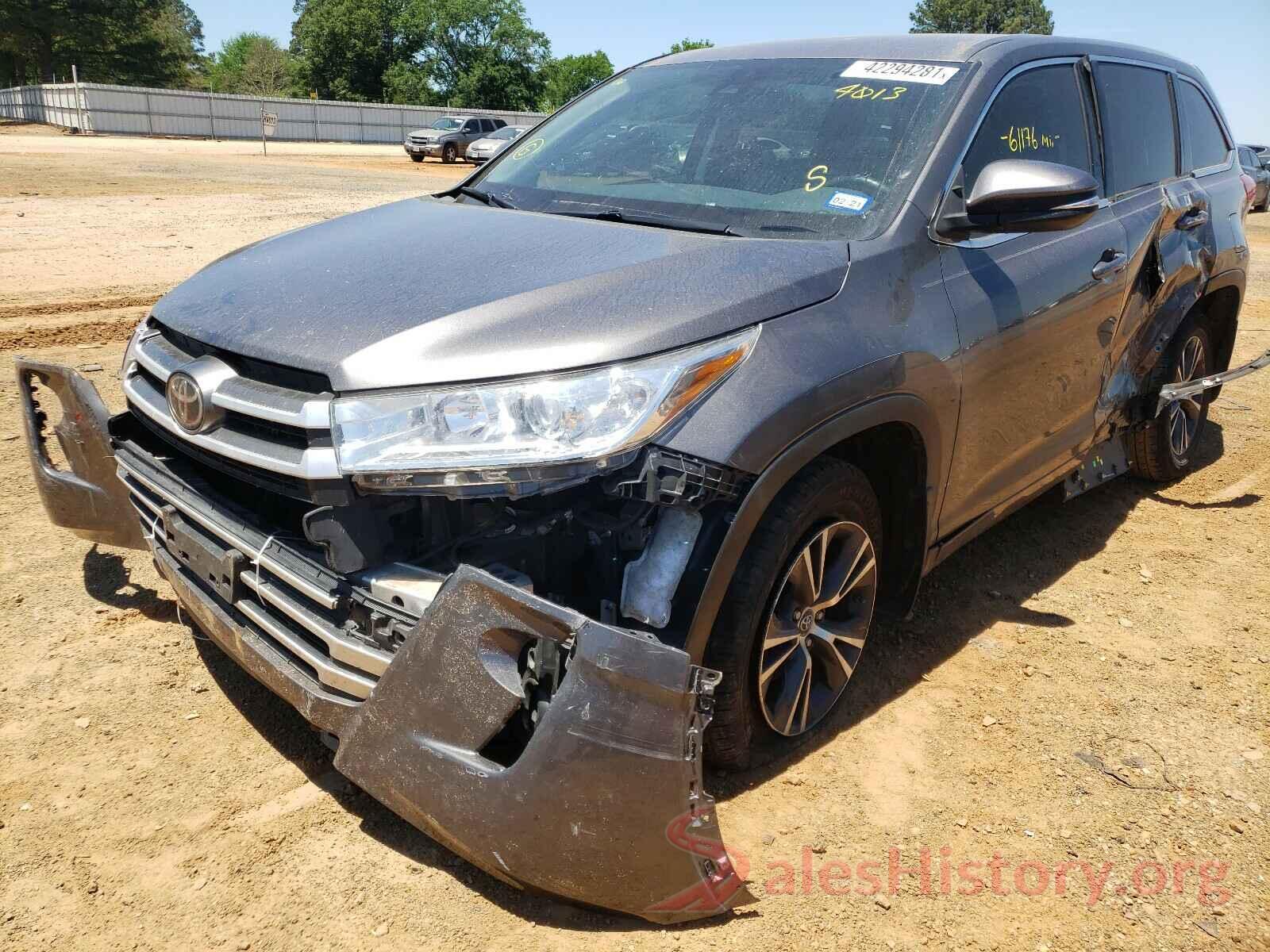 5TDZZRFH9HS204013 2017 TOYOTA HIGHLANDER