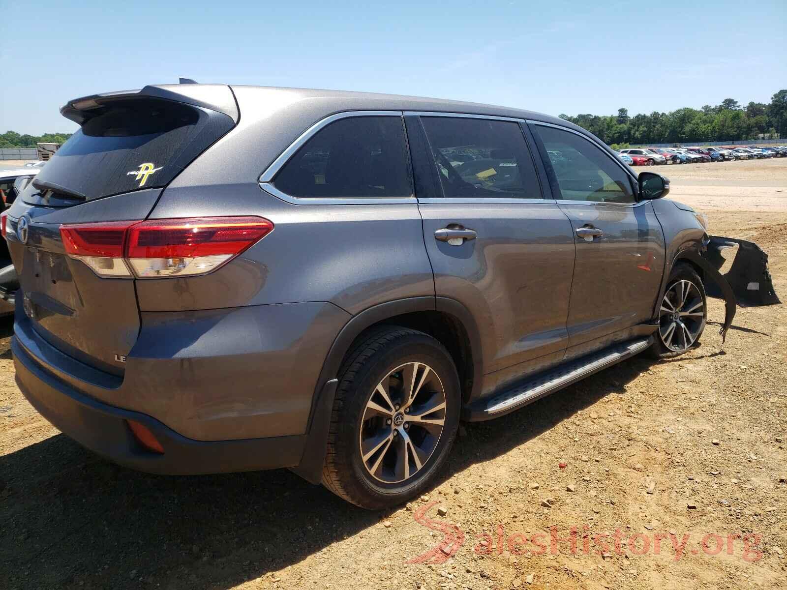 5TDZZRFH9HS204013 2017 TOYOTA HIGHLANDER