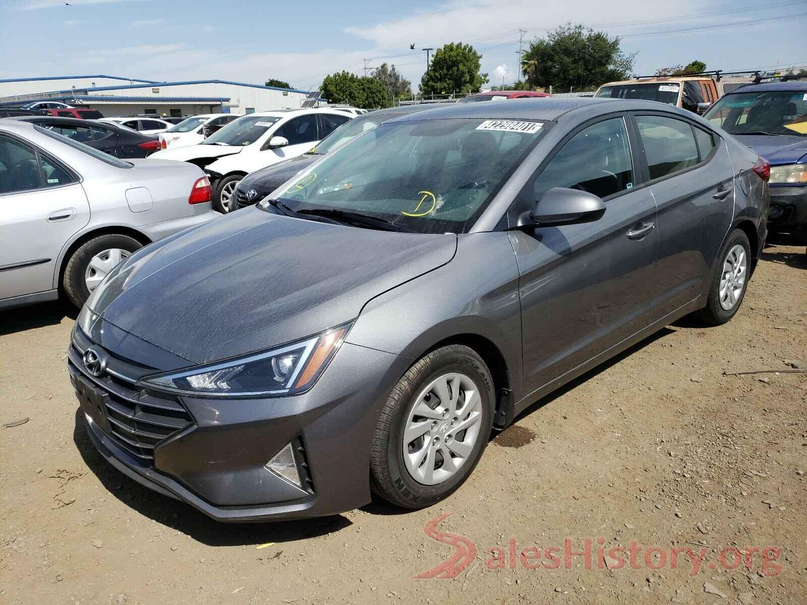 5NPD74LF5KH491384 2019 HYUNDAI ELANTRA