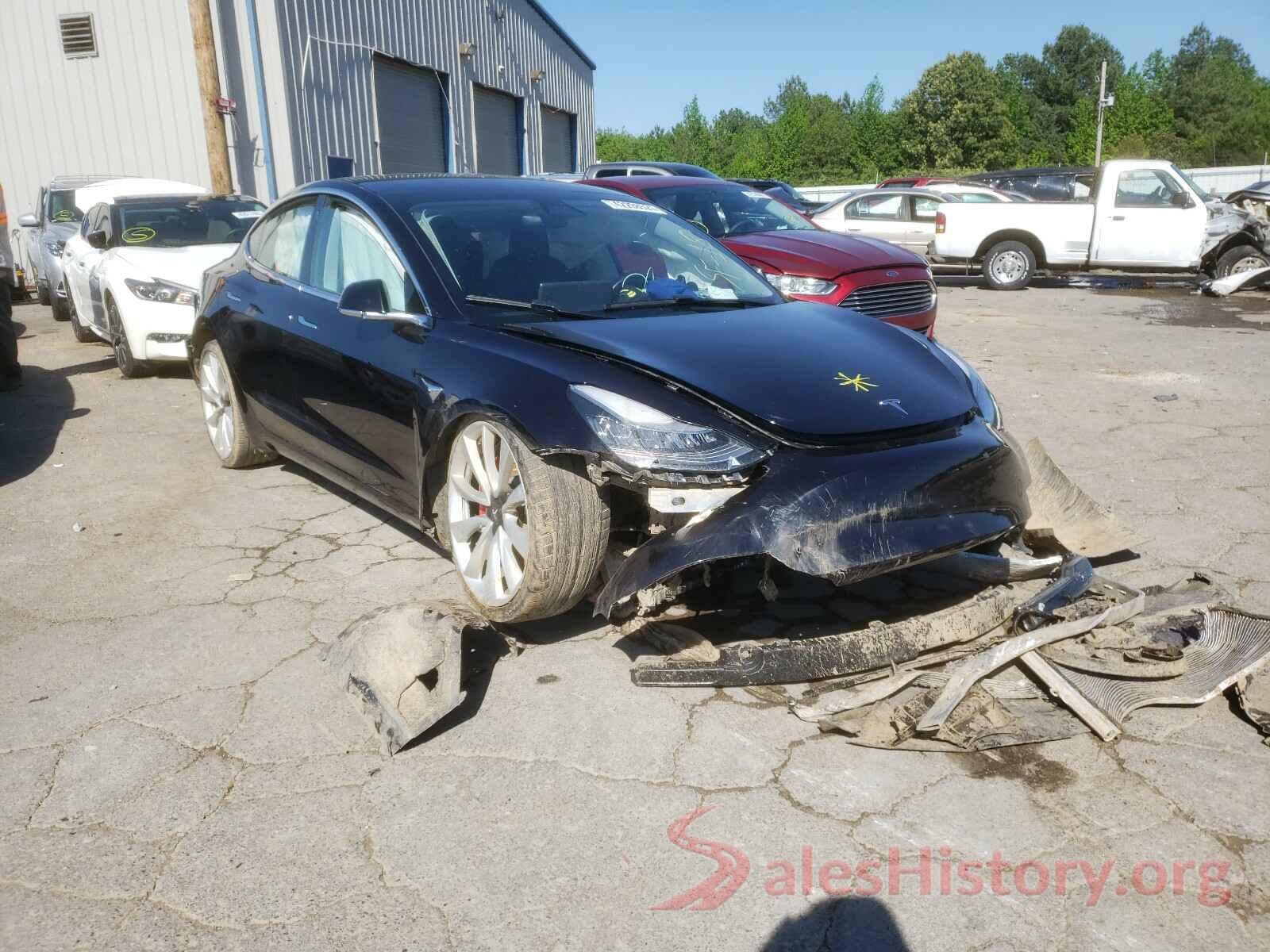 5YJ3E1EB4JF069758 2018 TESLA MODEL 3