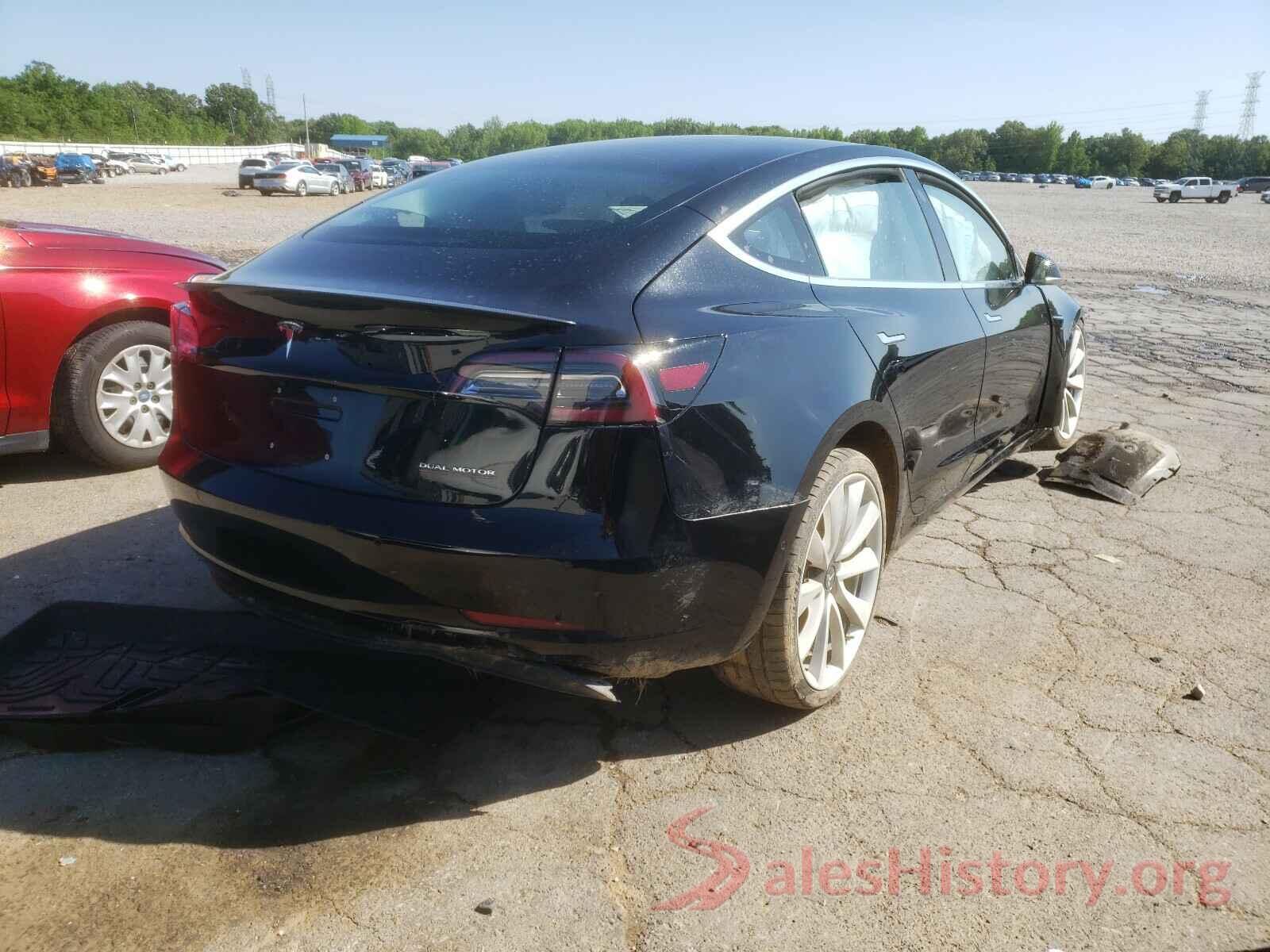 5YJ3E1EB4JF069758 2018 TESLA MODEL 3