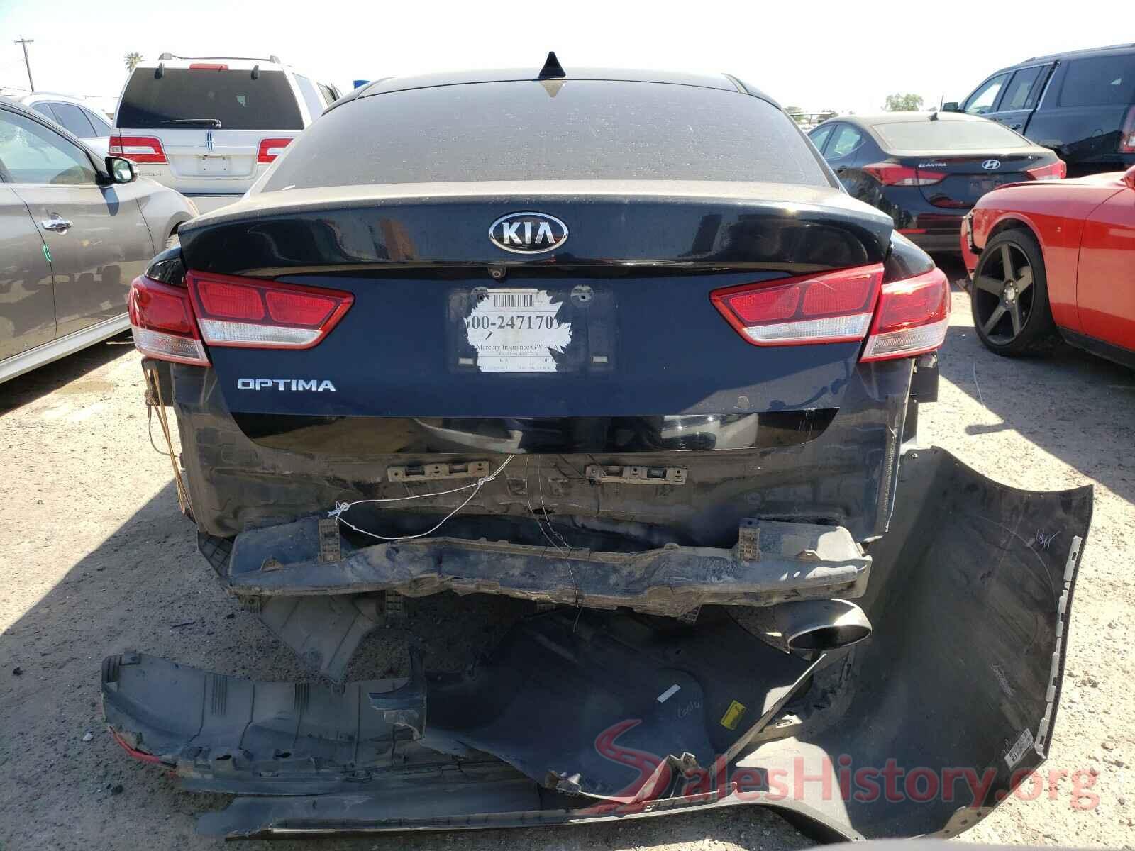 5XXGT4L35GG004279 2016 KIA OPTIMA