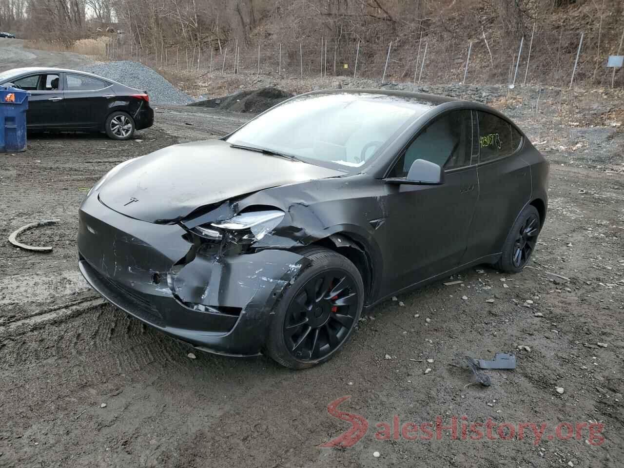 7SAYGDEE2NF420655 2022 TESLA MODEL Y