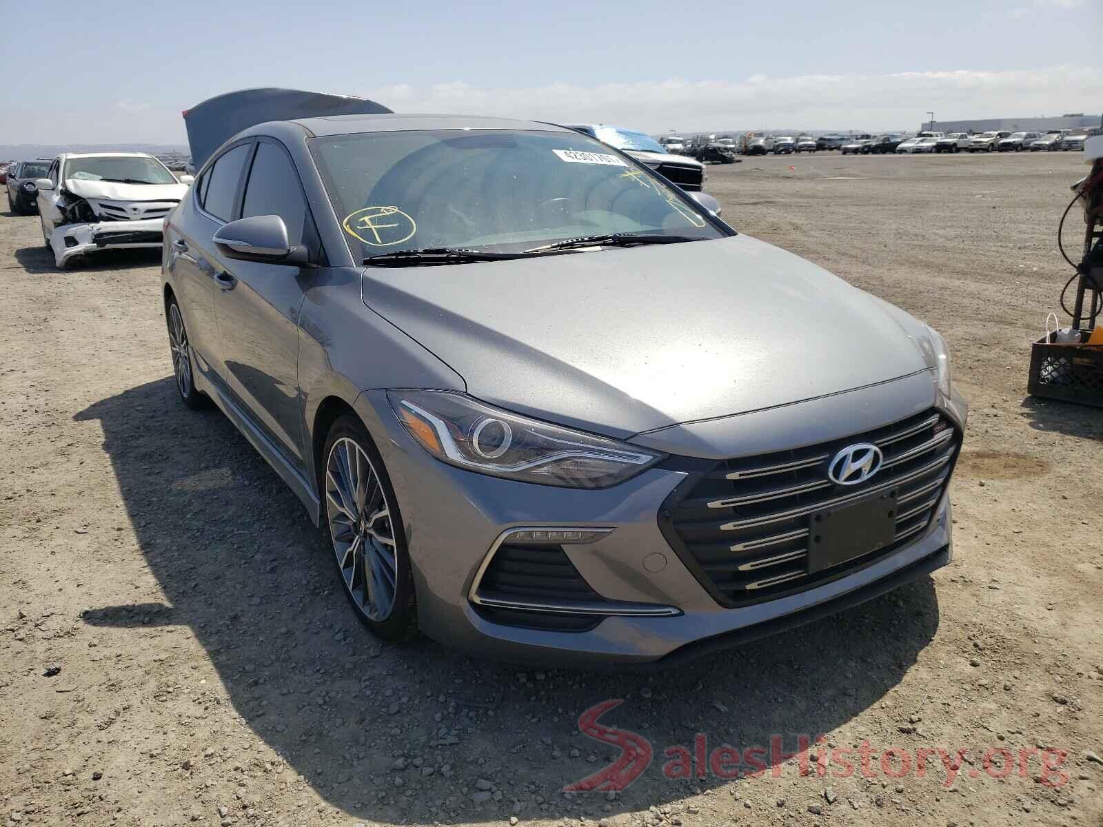 KMHD04LB8HU337439 2017 HYUNDAI ELANTRA