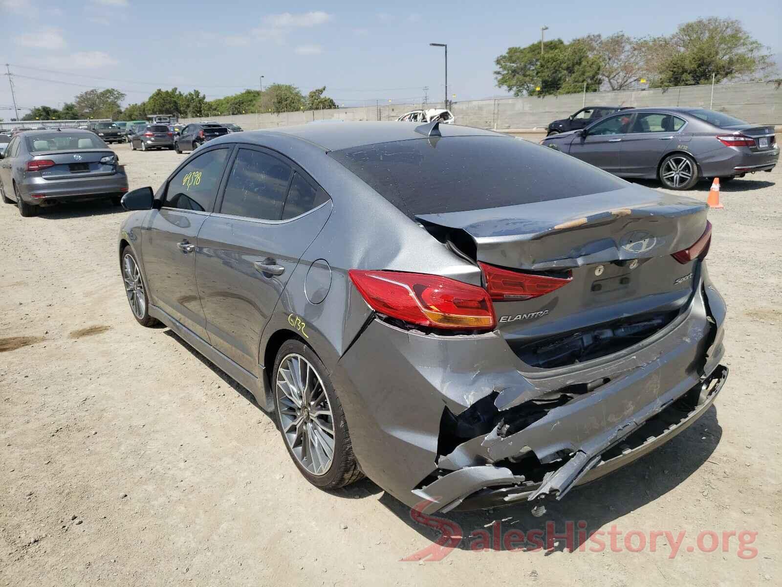 KMHD04LB8HU337439 2017 HYUNDAI ELANTRA