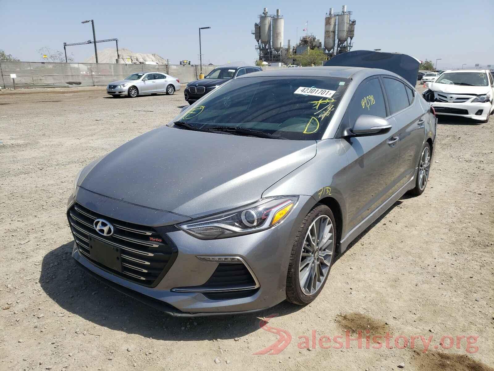 KMHD04LB8HU337439 2017 HYUNDAI ELANTRA