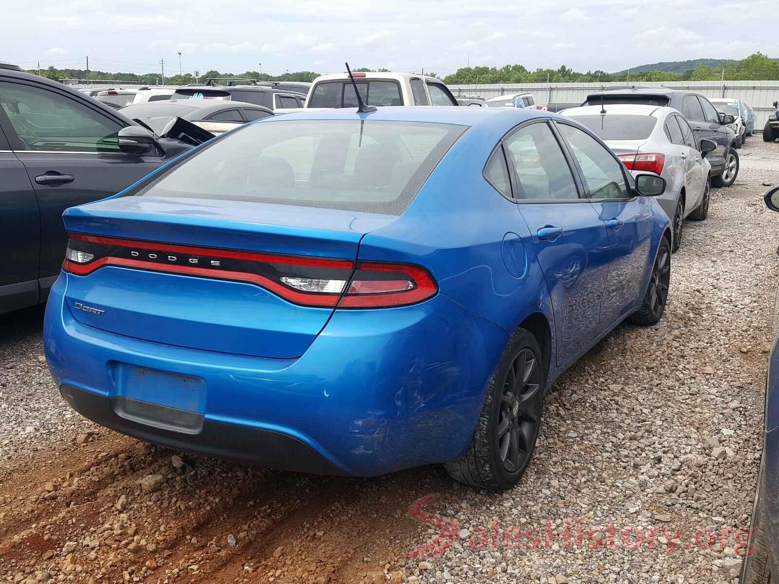 1C3CDFAA8GD607184 2016 DODGE DART