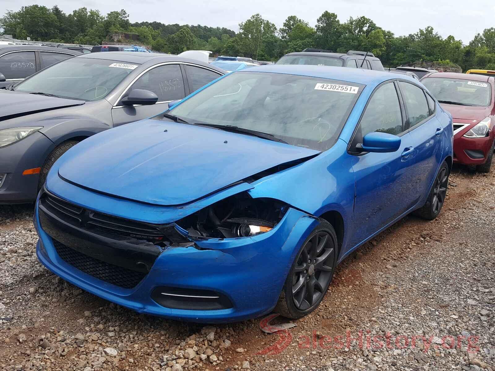 1C3CDFAA8GD607184 2016 DODGE DART