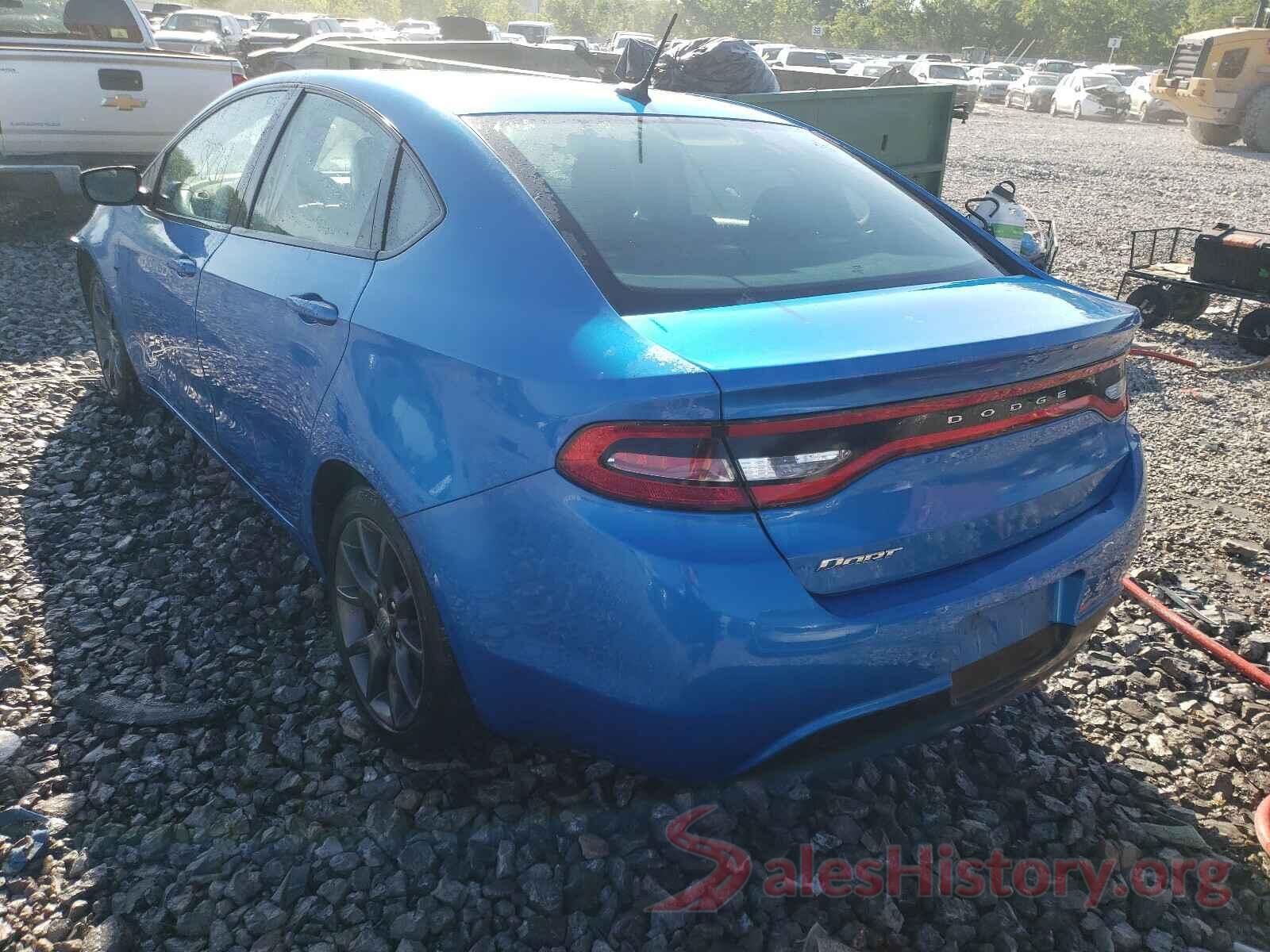 1C3CDFAA8GD607184 2016 DODGE DART